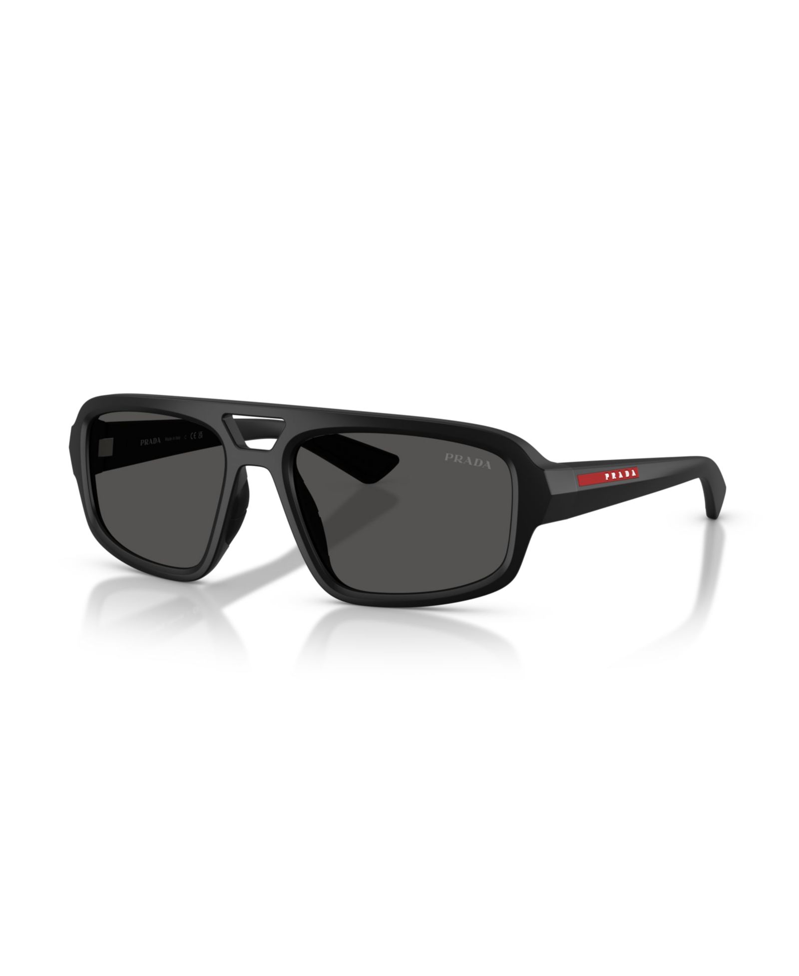 Prada Linea Rossa Мужские геометрические солнцезащитные очки, PS B11SU