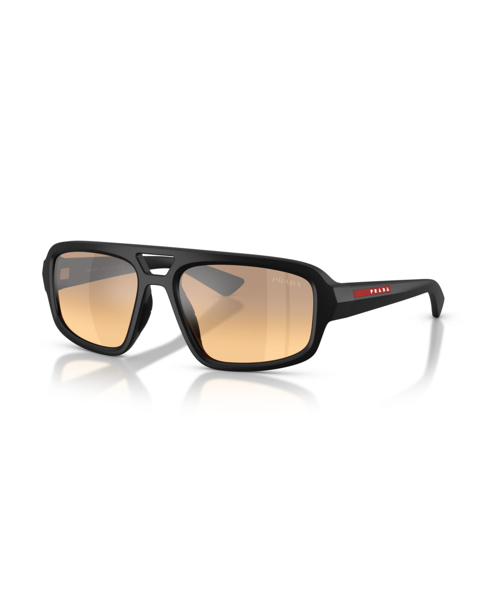 Мужские солнцезащитные очки Prada Linea Rossa Geometric, PS B11SU