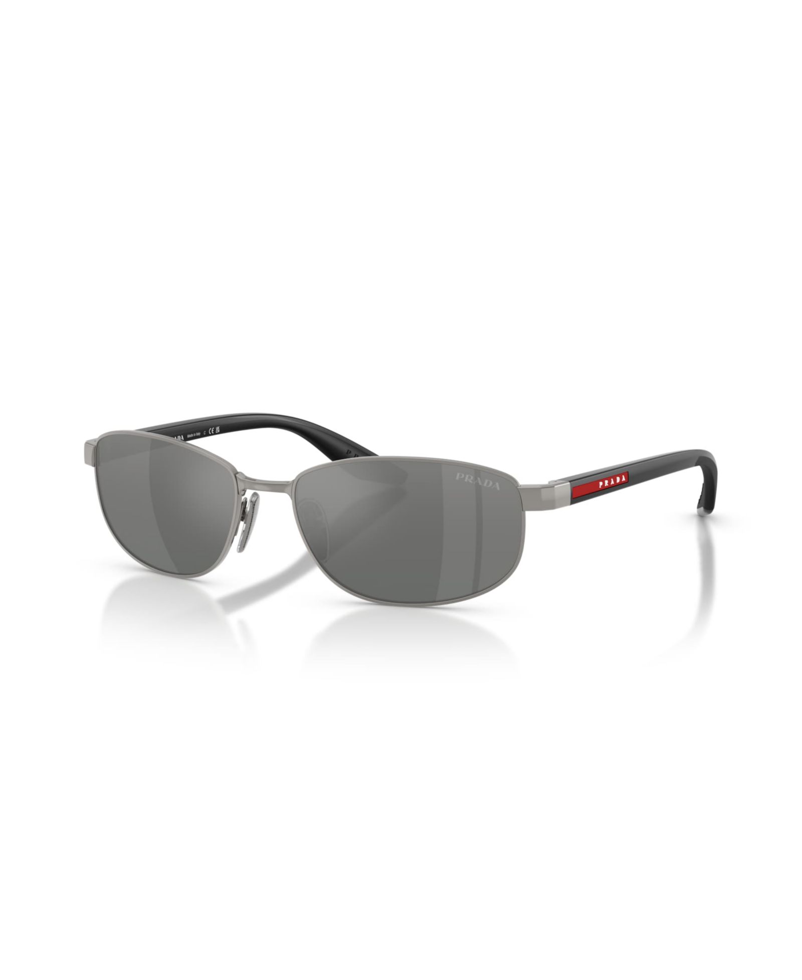 Prada Linea Rossa Men's Oval Sunglasses, PS B53S