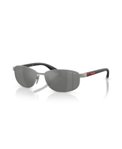 Мужские солнцезащитные очки Prada Linea Rossa Oval, PS B53S