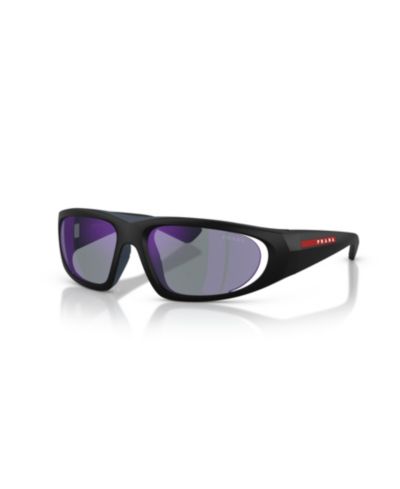 Солнцезащитные очки Prada Linea Rossa Geometric PS B03S