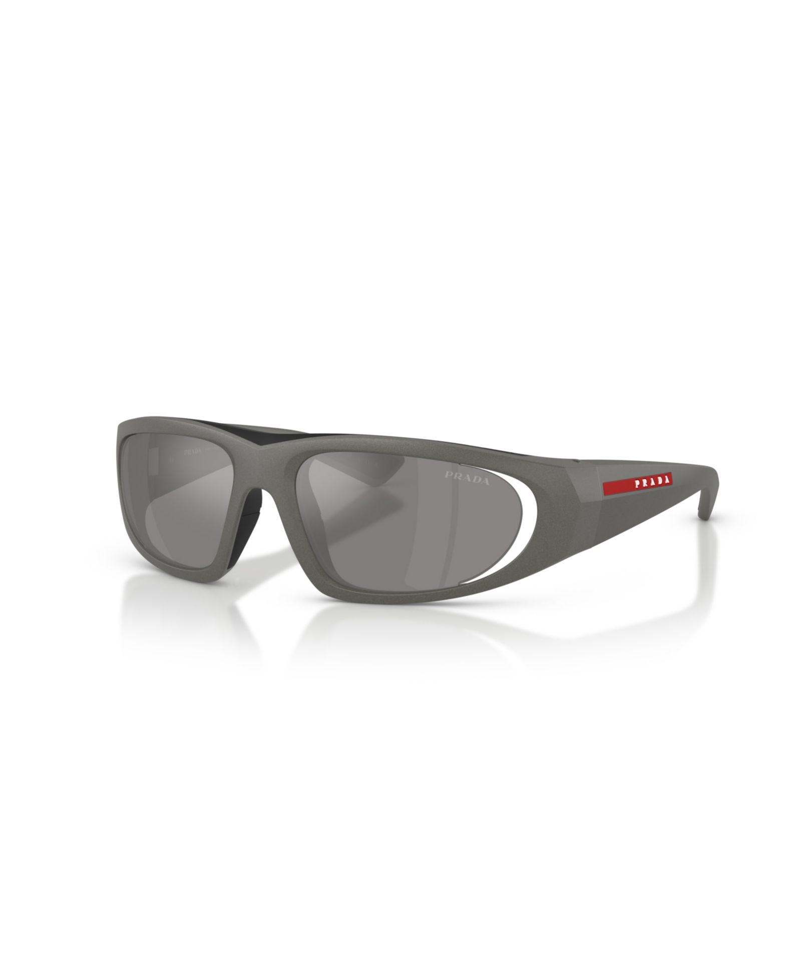 Мужские солнцезащитные очки Prada Linea Rossa Geometric, PS B03S