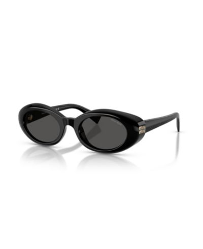 Miu Miu Женские овальные солнцезащитные очки, MU B09S