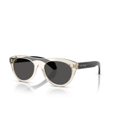 Унисекс овальные солнцезащитные очки Moncler, ME6022U
