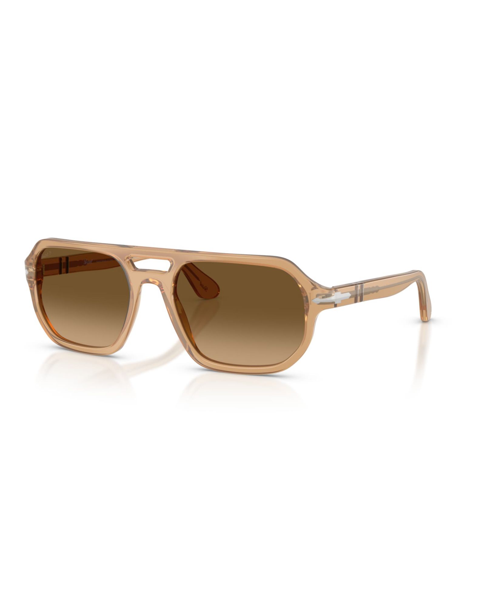 Persol Unisex Rectangle Guido Polarized Sunglasses, PO3393S