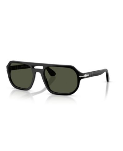 Persol Unisex Rectangle Guido Sunglasses, PO3393S