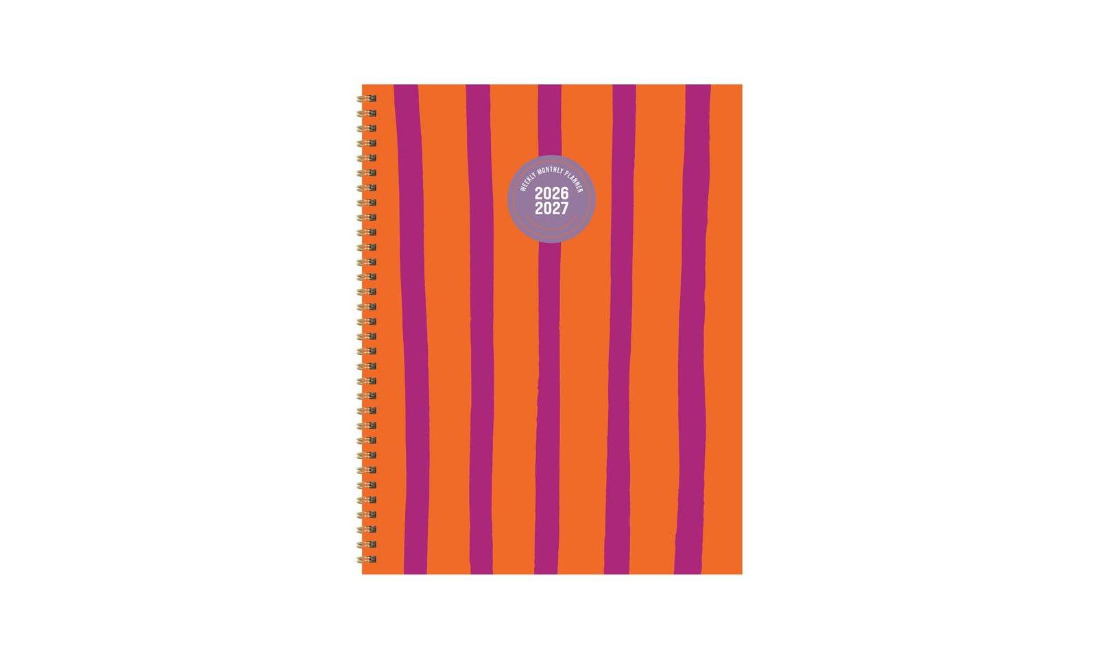 TF Publishing Paper Goods July 2026 - June 2027 Statement Stripe Large Weekly Monthly Planner
