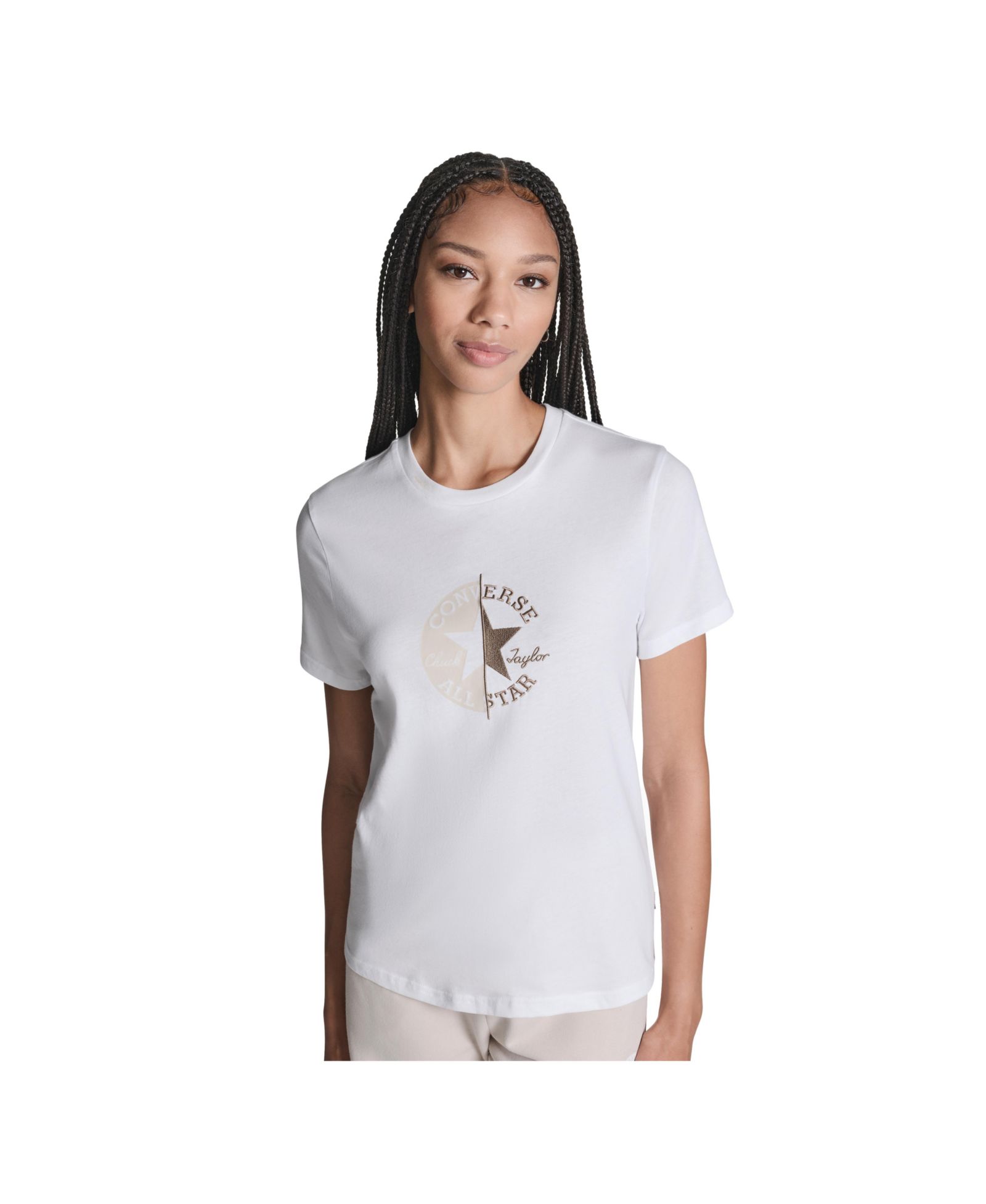 Converse Women's Half and Half T-Shirt
