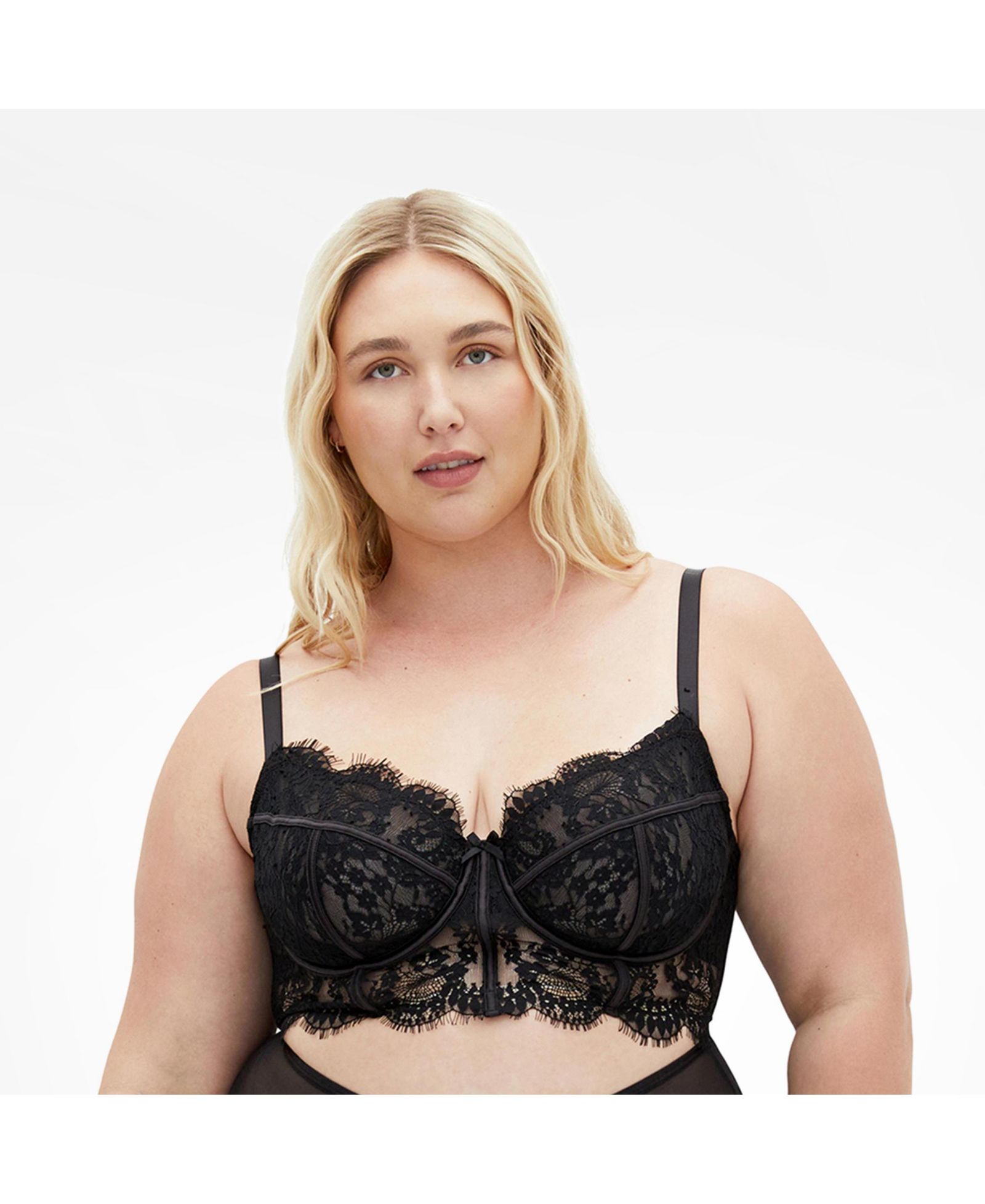 Женский бюстгальтер CITY CHIC Arabella Longline с косточками, Plus Size