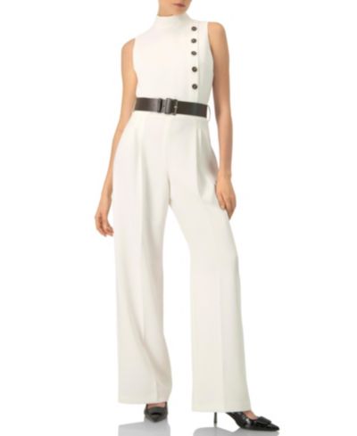 Женский комбинезон Ivonne Sleeveless Belted Jumpsuit