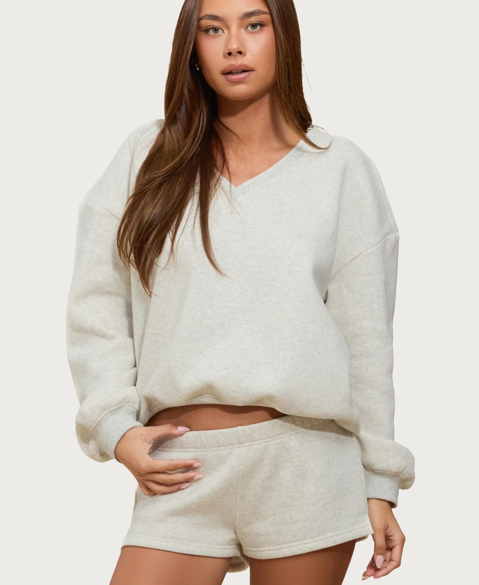 Женский свитшот Edikted Bronte V Neck