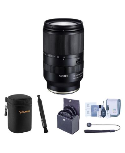 Объектив Tamron 18-300mm f/3.5-6.3 Di III-A VC VXD для Sony E с набором фильтров и аксессуаров
