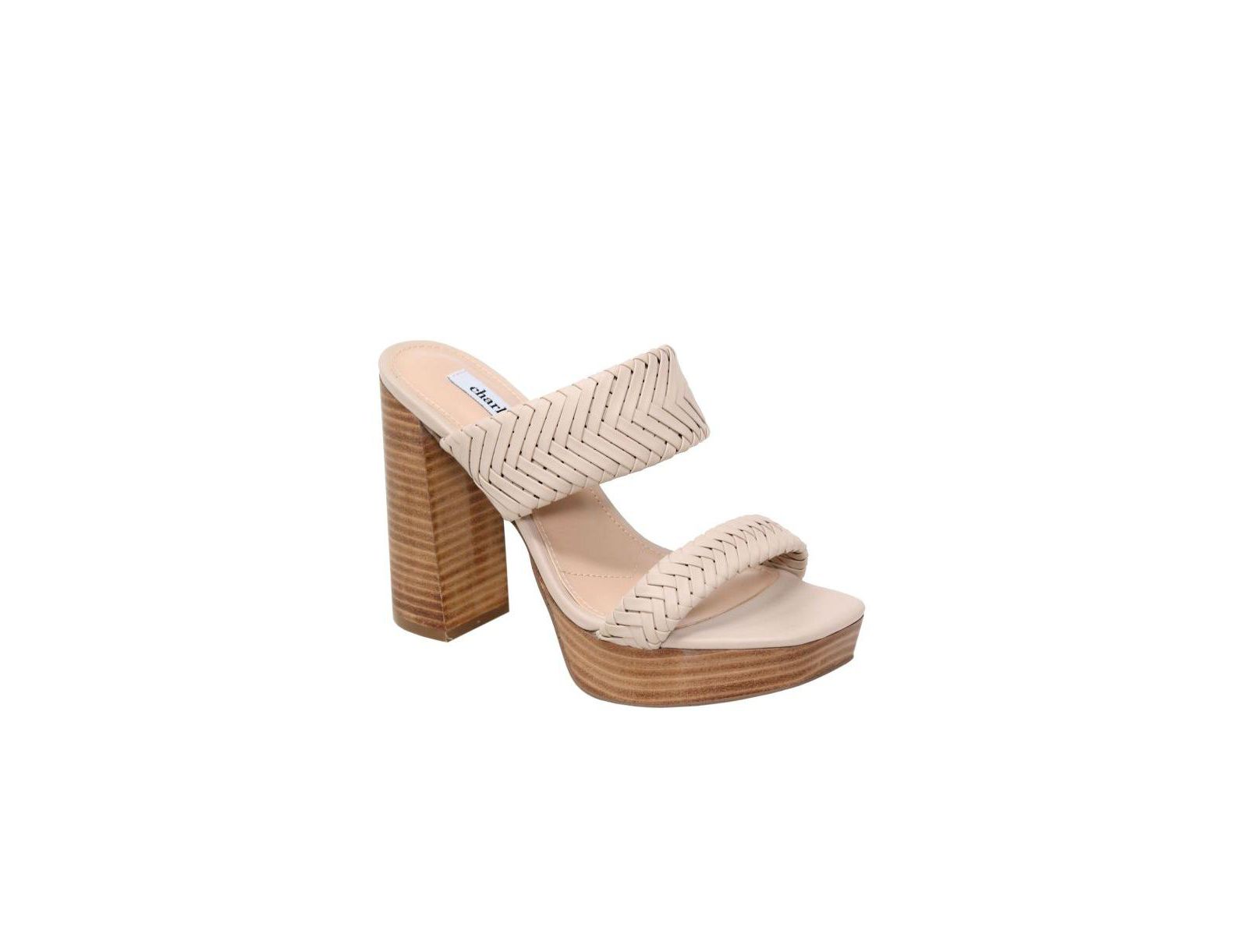 Charles David Womens Intro Platform Chunky Heel Sandal