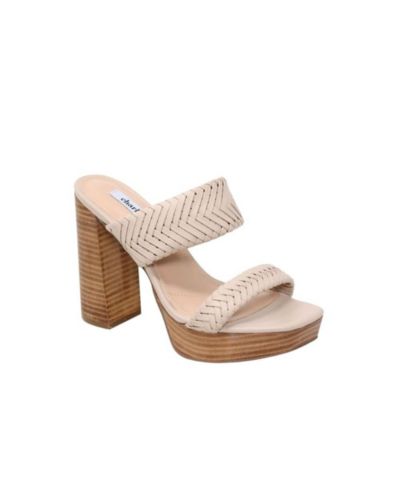 Charles David Womens Intro Platform Chunky Heel Sandal