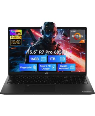 Игровой ноутбук NIMO 15.6", 8 ядер AMD Ryzen 7 Pro 6850U, 16GB LPDDR5 RAM, 1TB SSD