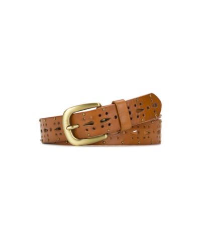 Ремень Patricia Nash Odile Cutout Studded Leather