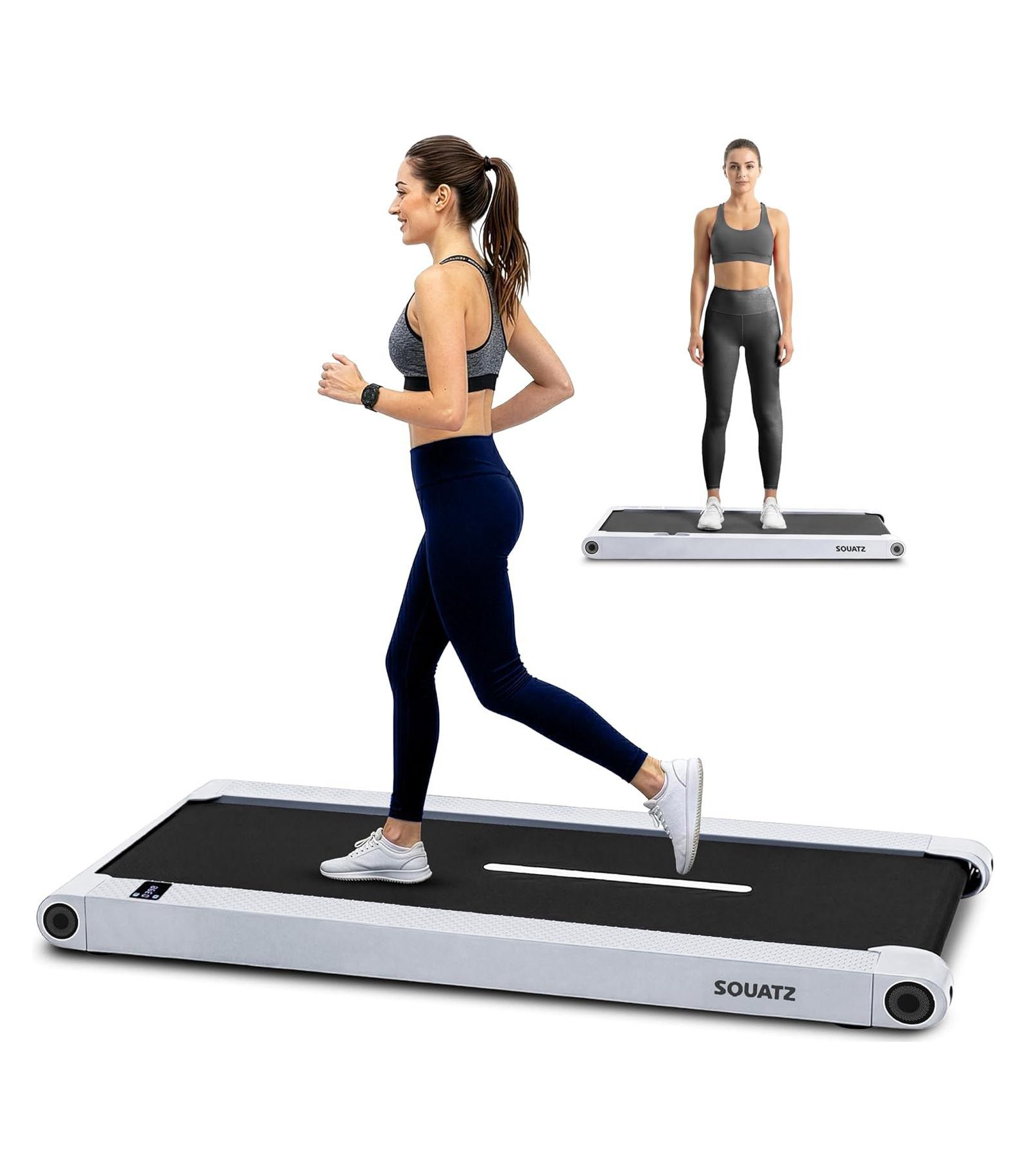 Squatz беговая дорожка Squatz 2-in-1 Walking Pad с виброплатформой под стол с пультом и LED дисплеем