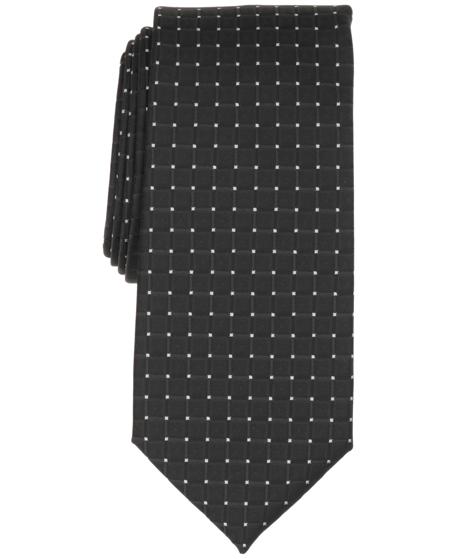 Perry Ellis Men's Grid Pattern Tie