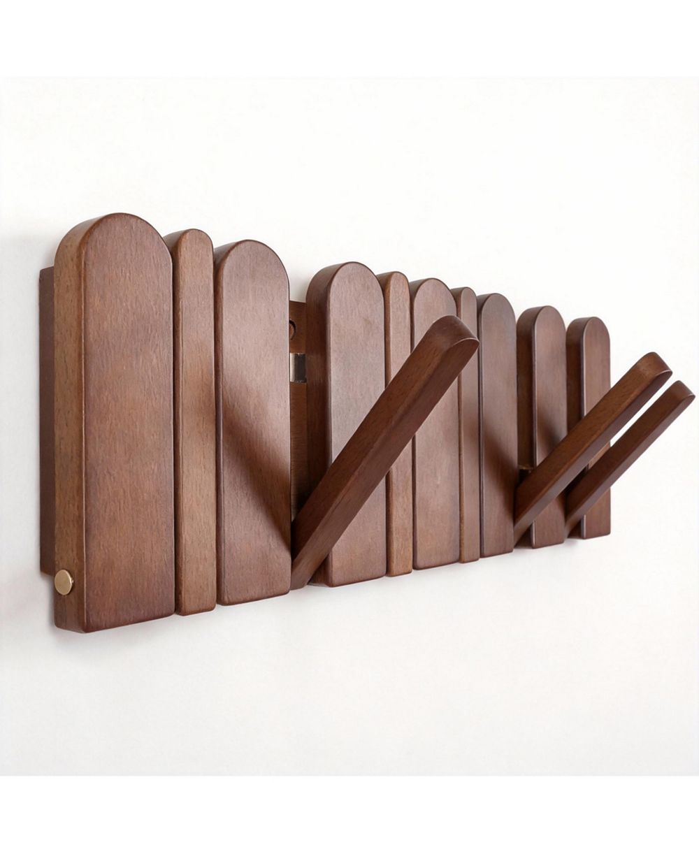 YIGII Elegant Magnetic Coat Rack for Entryway, Hallway, and Bathroom