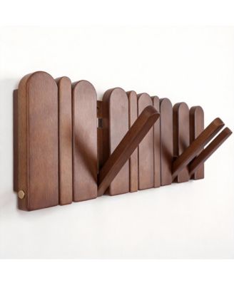 YIGII Elegant Magnetic Coat Rack for Entryway, Hallway, and Bathroom