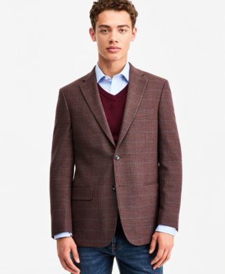 Мужской спортивный пиджак Tommy Hilfiger Modern-Fit с узором