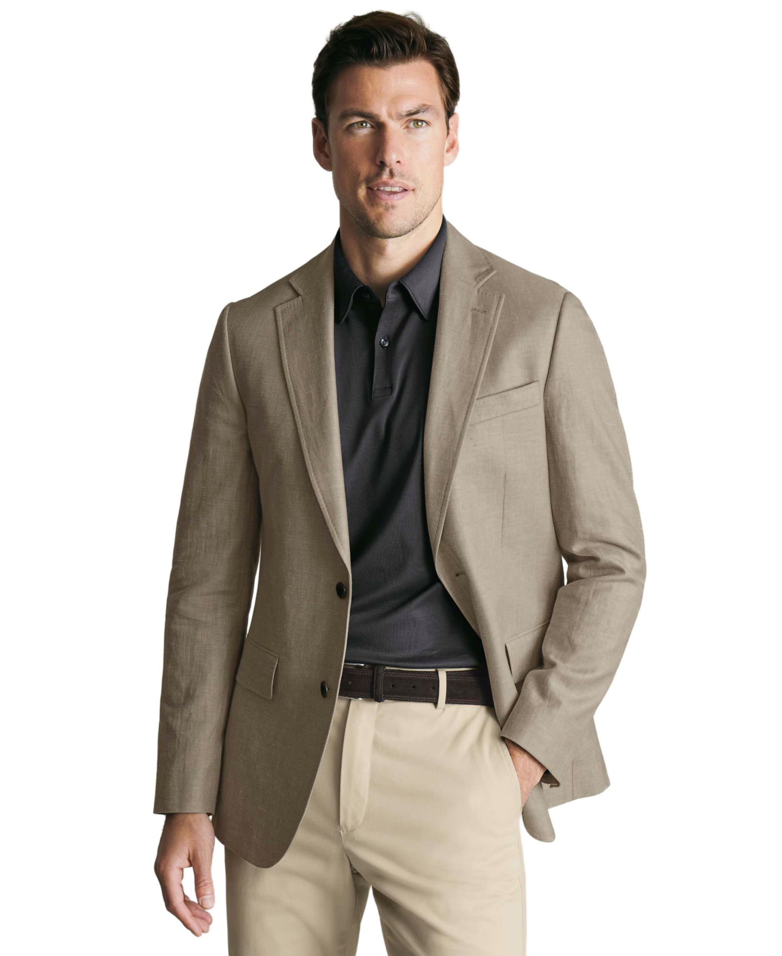 Charles Tyrwhitt Men's Slim-Fit Blazer