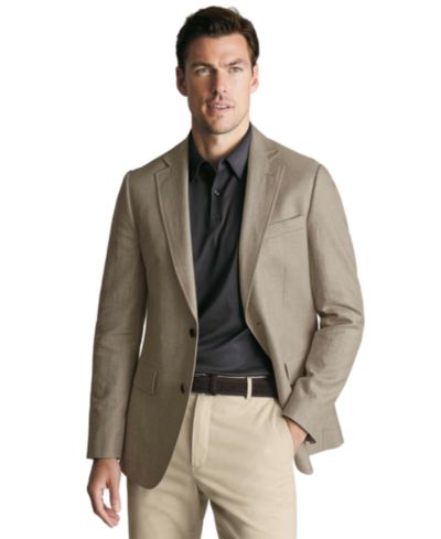 Мужской приталенный блейзер Charles Tyrwhitt Slim-Fit