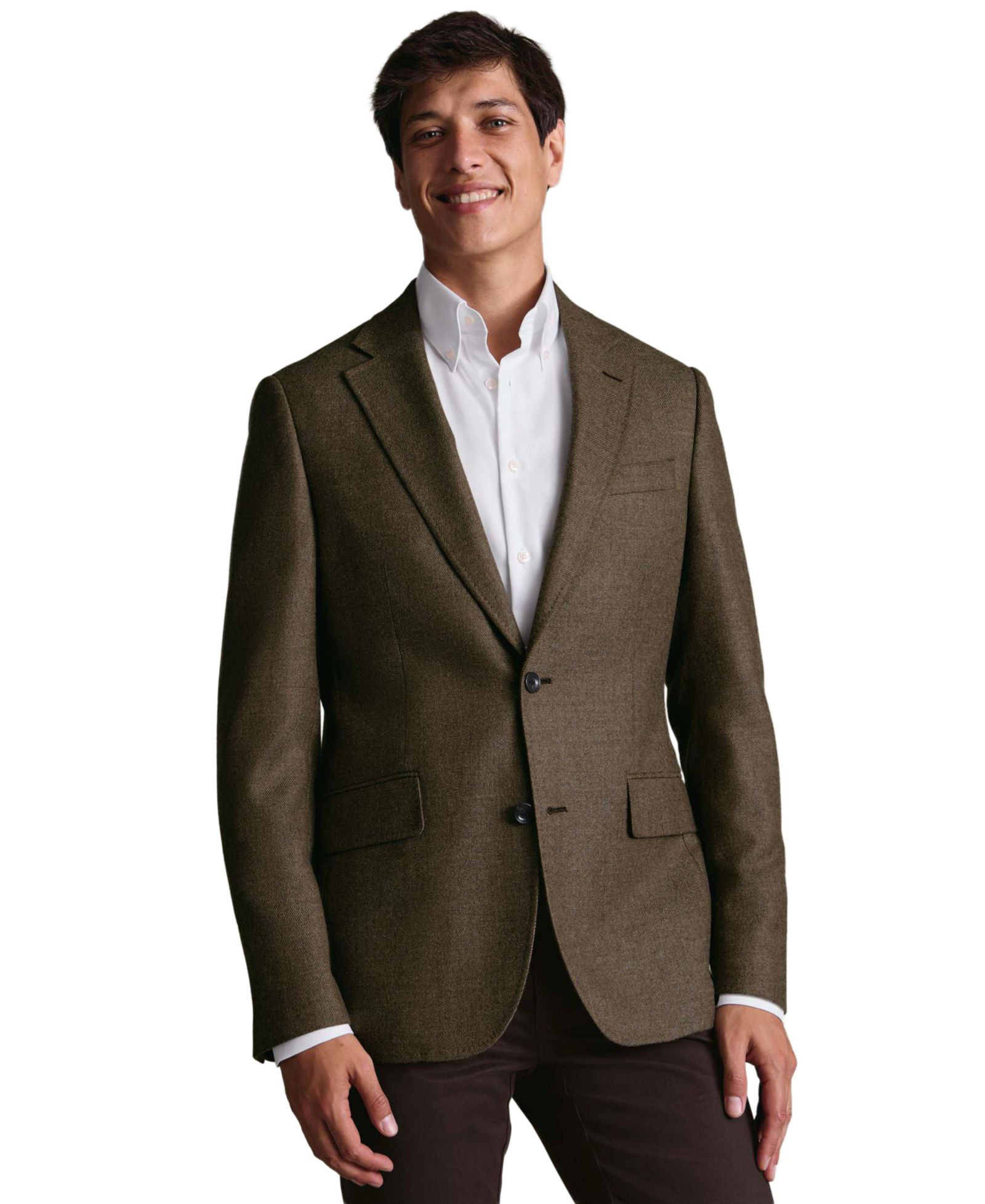 Пиджак Charles Tyrwhitt Men's Texture Slim-Fit