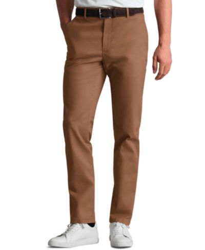 Charles Tyrwhitt Мужские брюки чинос Slim-Fit Toffee Ultimate