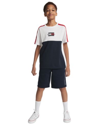 Tommy Hilfiger Boys' 8-20 Signature Sport Short-Sleeve T-Shirt