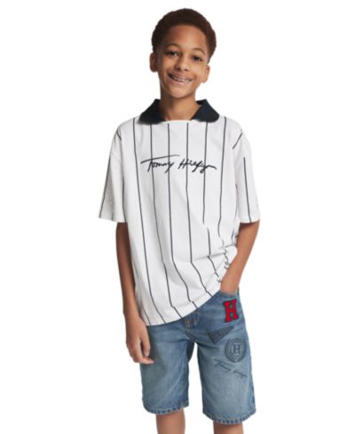 Tommy Hilfiger Детская футболка с коротким рукавом Collared 8-20