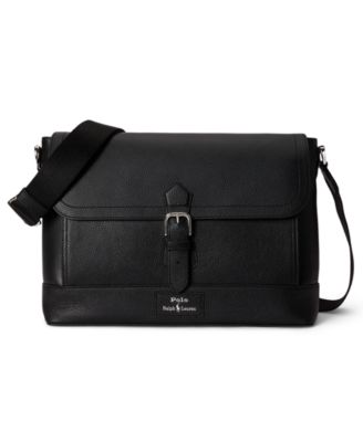 Портфель Polo Ralph Lauren из перфорированной кожи для мужчин
