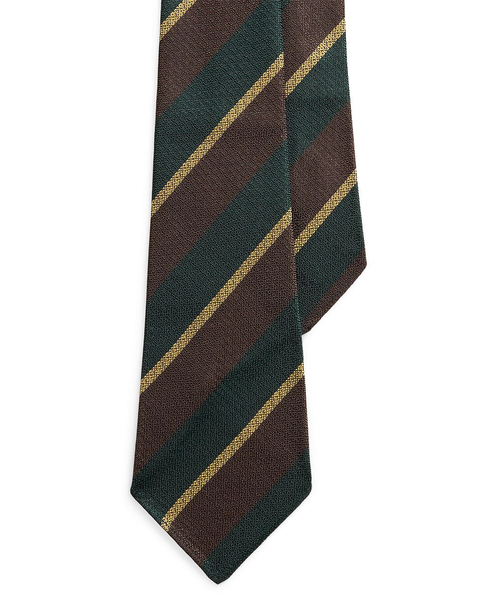 Polo Ralph Lauren Men's Vintage-Inspired Striped Silk Tie