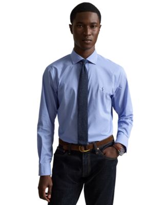 Polo Ralph Lauren мужская рубашка из поплина в клетку