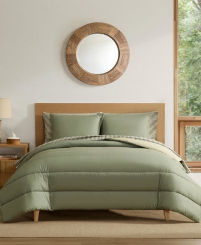 Комплект из 3 одеял Eddie Bauer Connor Solid Channel Stitch Full/Queen