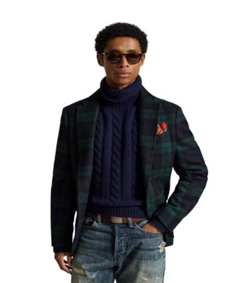 Polo Ralph Lauren Men's Modern Fit Plaid Wool-Blend Sport Coat