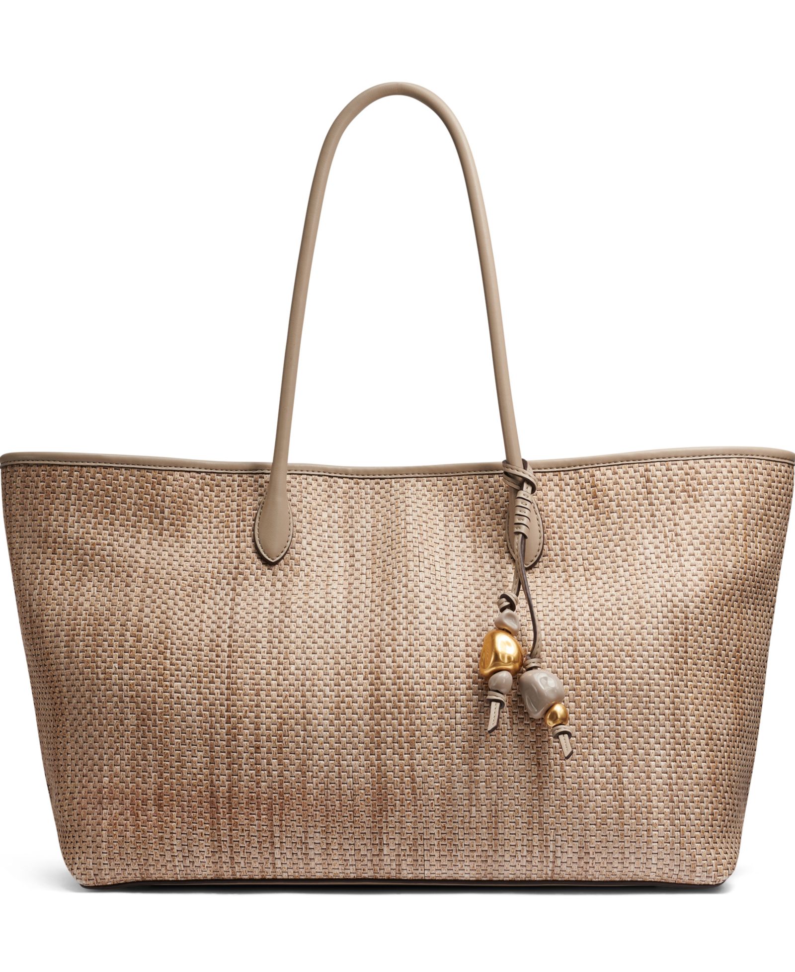 Donna Karan New York Weekend Woven Large Tote Bag
