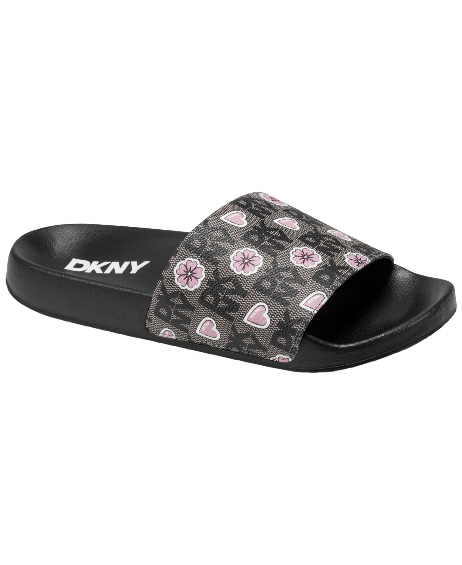 DKNY Women's Zella Slide Flat Sandals