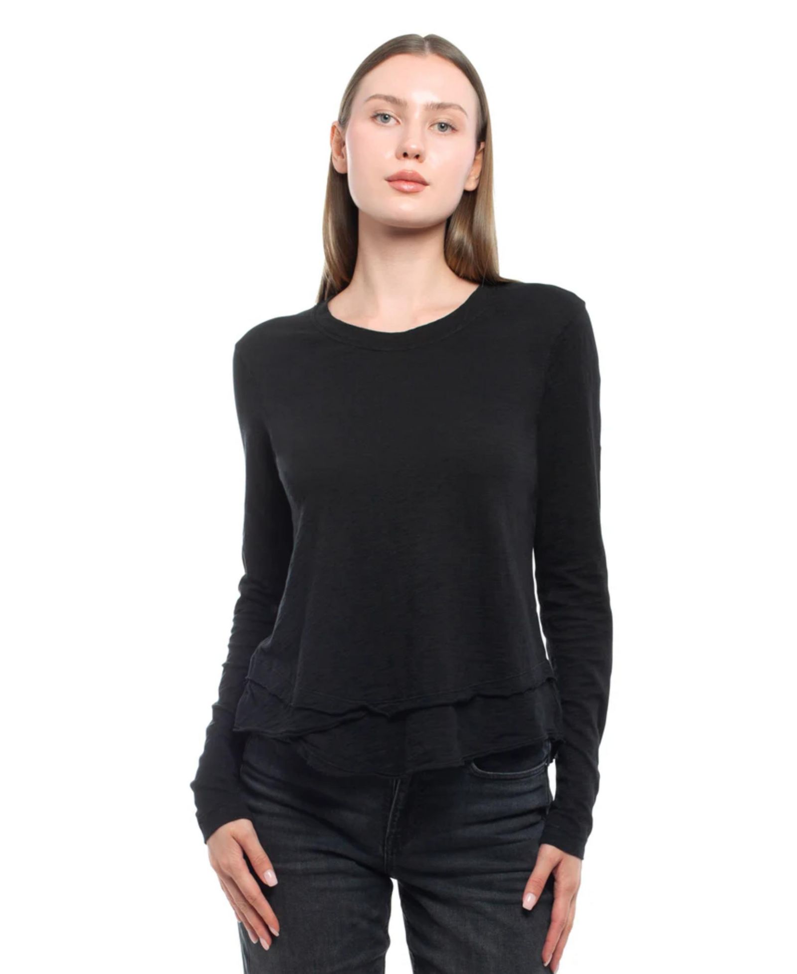 Женский лонгслив Wilt Mock Layer Tee