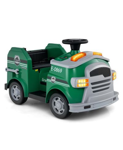 Slickblue Kids 12V Fire Truck Ride-On with Tools, Ages 3-7