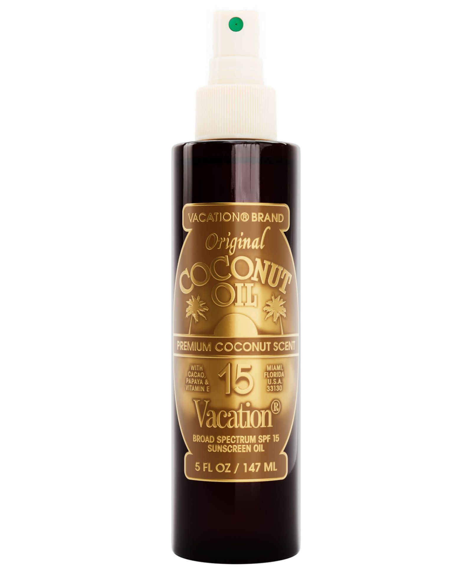 Vacation оригинальный спрей с кокосовым маслом SPF 15, 5 oz.