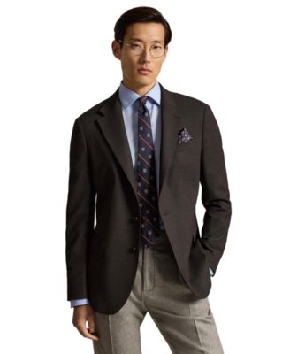 Polo Ralph Lauren Мужской пиджак из смесовой шерсти Modern-Fit Birdseye