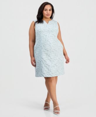 Женское платье Connected Plus Size Cloquet с вырезом
