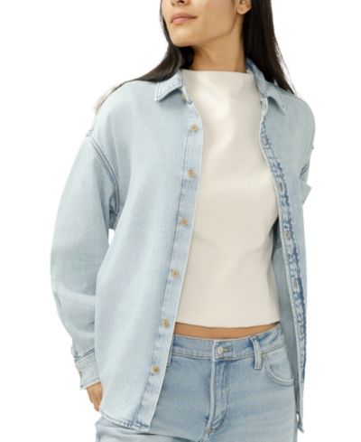Silver Jeans Co. Женская рубашка Relaxed Button-Up