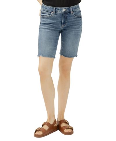 Женские шорты Silver Jeans Co. Women's Elyse Mid-Rise Bermuda