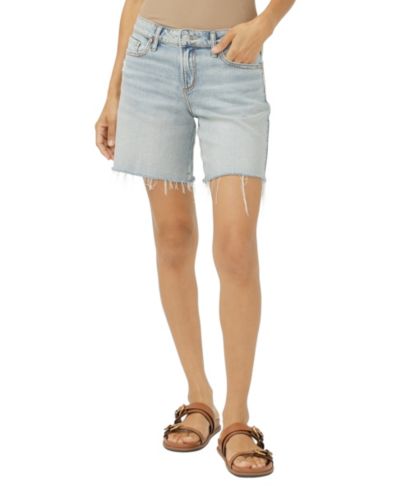 Женщины Silver Jeans Co. Suki Mid-Rise длинные шорты
