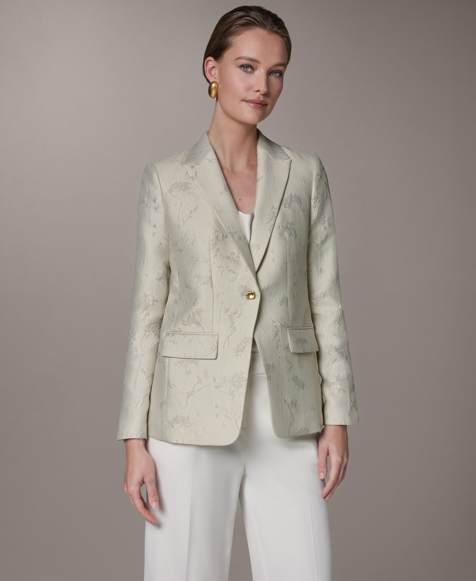 Donna Karan New York Women's Peak Lapel Blazer