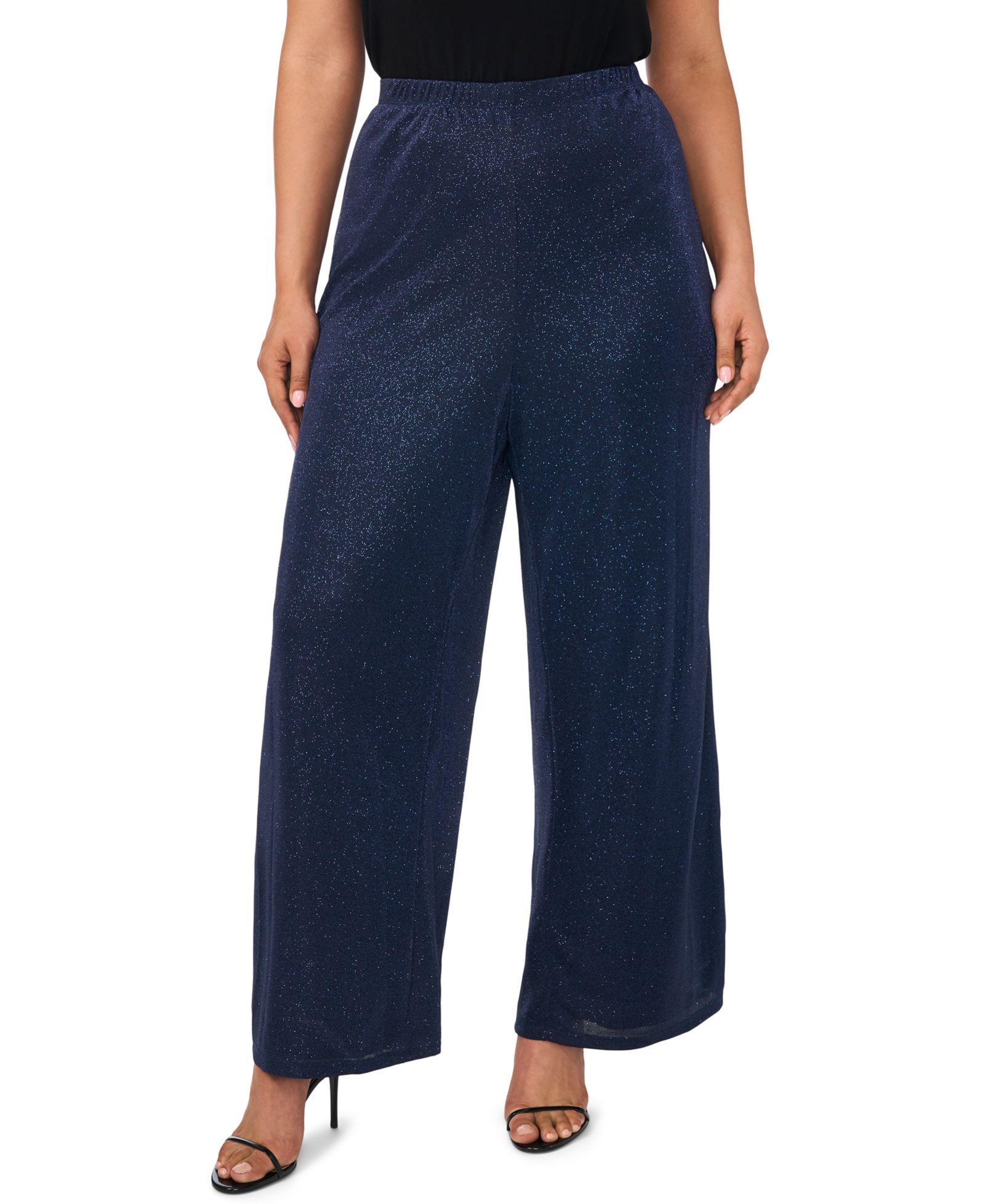 Женские укороченные брюки MSK Plus Size Side Slit Cropped Pull-On
