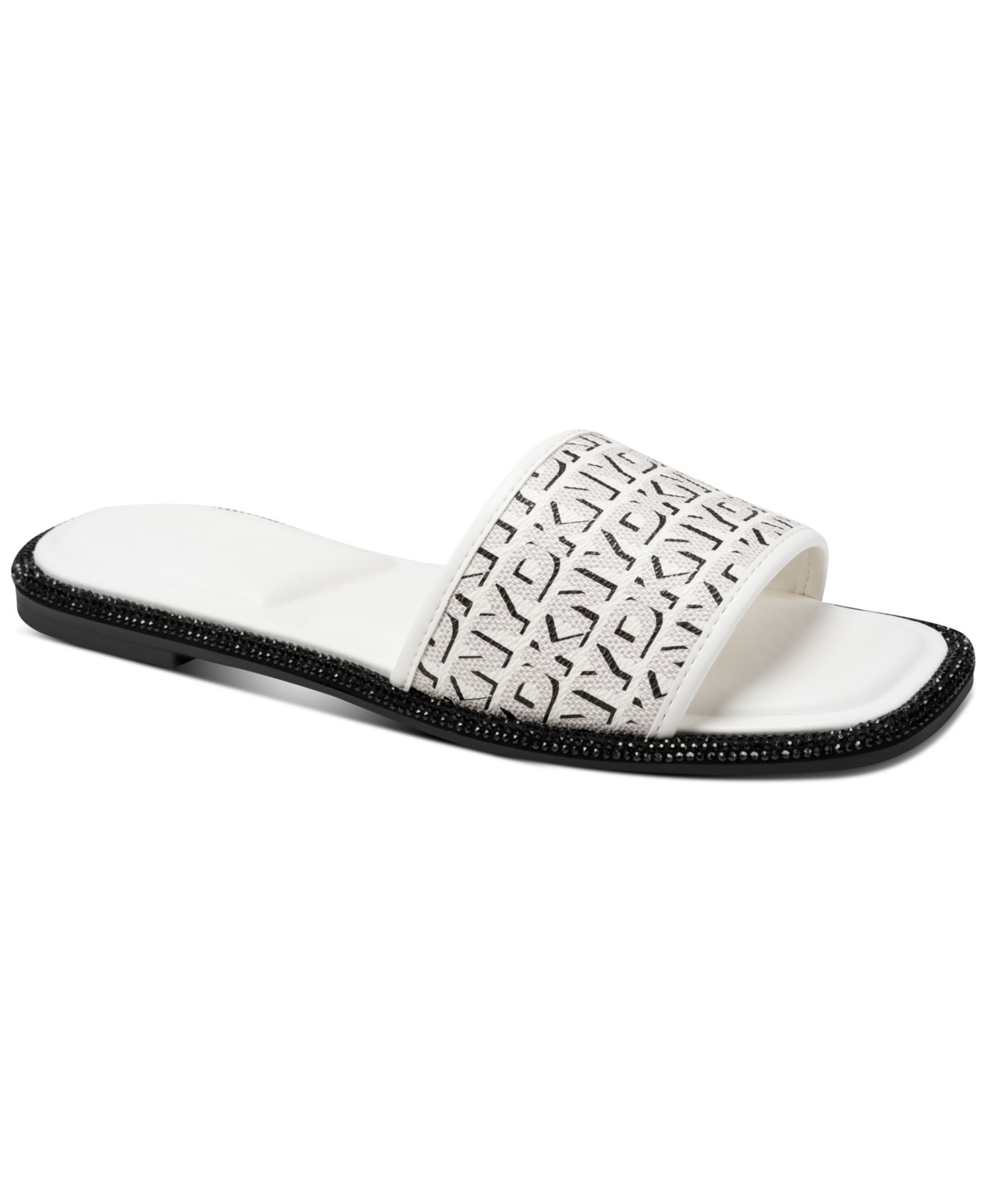 DKNY Women's Badin Slide Flat Sandals