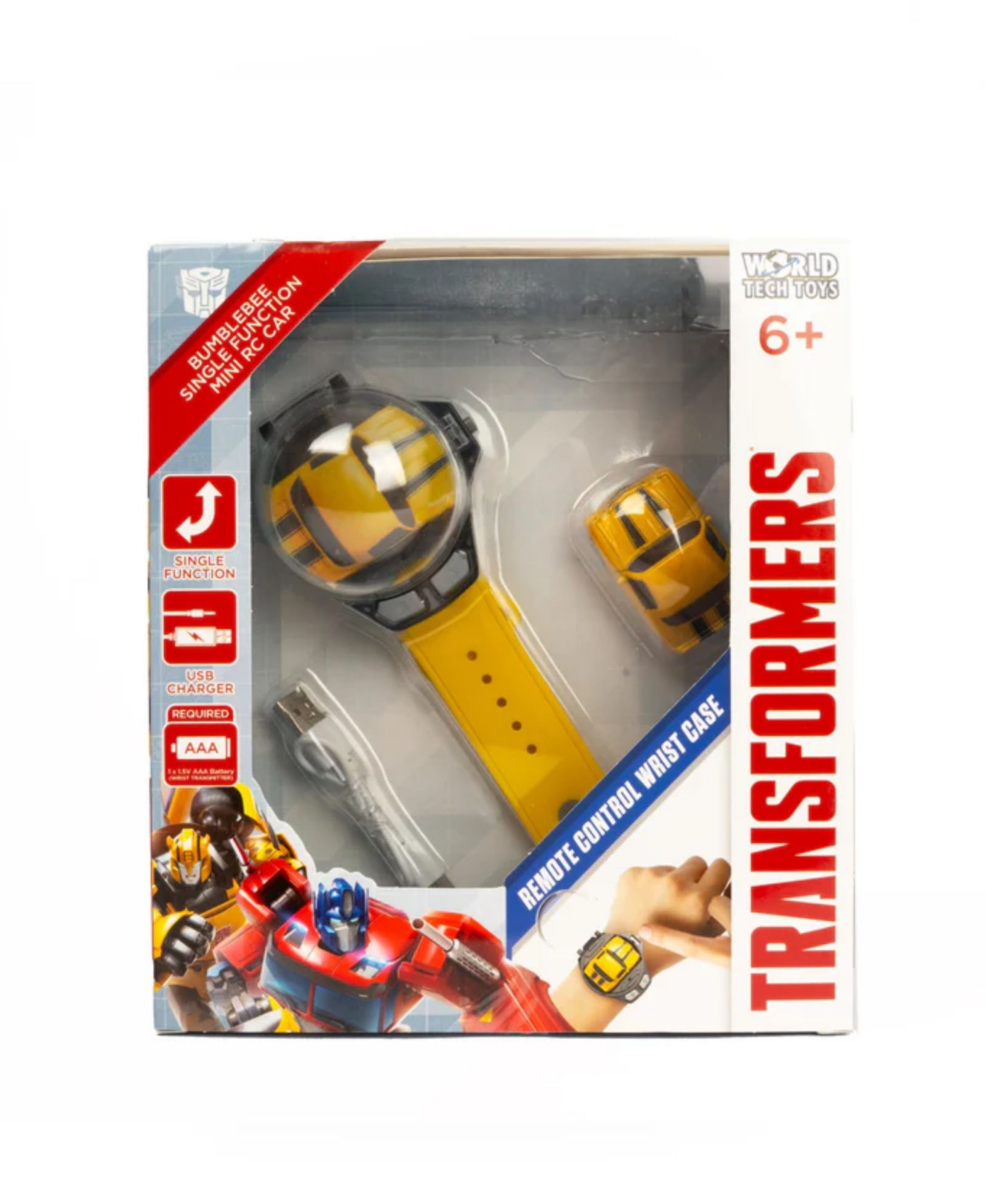 World Tech Toys Transformers Bumblebee мини-радиоуправляемый грузовик Wrist Case